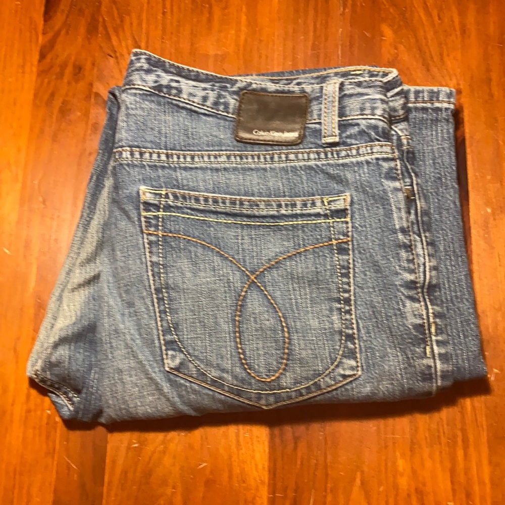 Calvin Klein Relaxed Bootcut Jeans